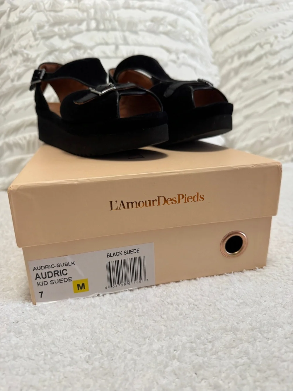 L'Amour des Pieds 'Audric' Platform T-Strap Sandal (Women)